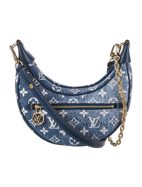 loop monogram denim handbags.